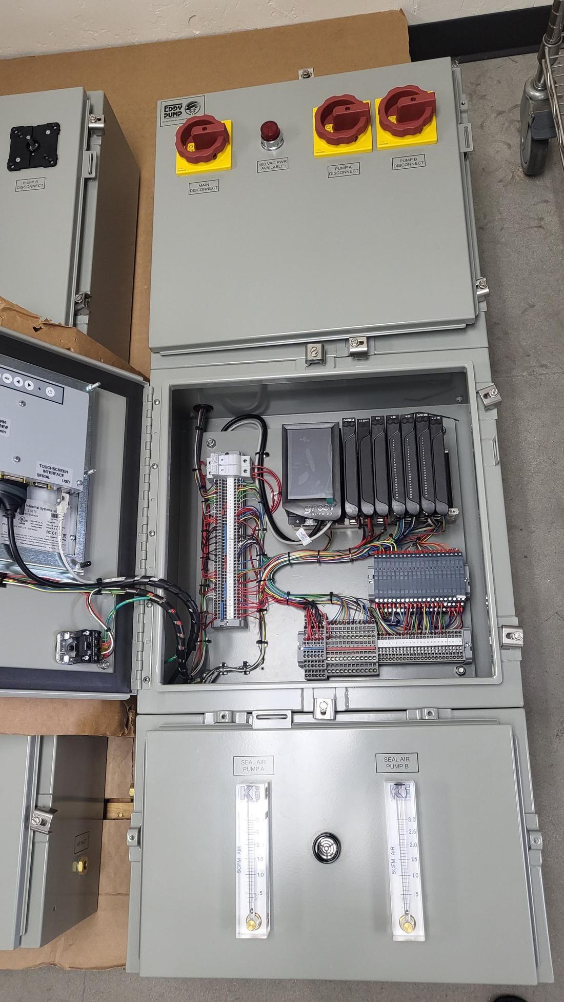 OEM pump-control enclosure